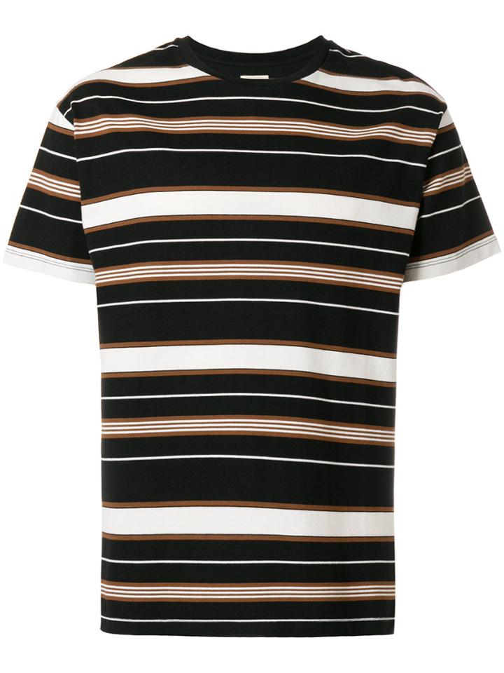 Bellerose Multi-stripe T-shirt - Black