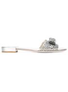 Salvatore Ferragamo 'gil' Laser Cut Sandals