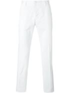 Hydrogen Chino Trousers, Men's, Size: 34, White, Cotton/spandex/elastane