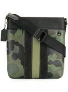 Coach Camouflage Messenger Bag - Green