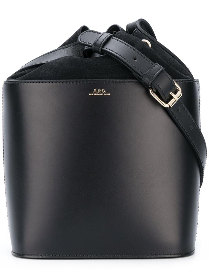 A.p.c. Bucket Bag - Black