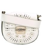 Furla Small Club Floral Saddle Bag - Nude & Neutrals