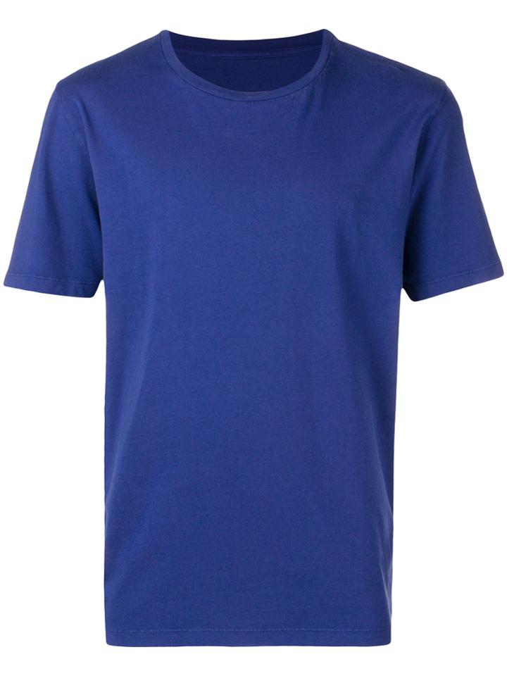 Maison Margiela Shortsleeved Loose Fit T-shirt - Blue