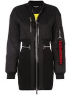 Dsquared2 Bomber Dress - Black