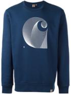Carhartt 'dimensions' Sweatshirt, Men's, Size: Small, Blue, Cotton