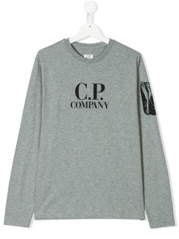 Cp Company Kids Cp Company Kids 05ckts033003568wm93 Grey Natural