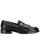 Givenchy Fringe Detail Loafers - Black