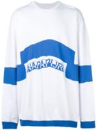 Napa By Martine Rose Oversize Logo Sweatshirt - White