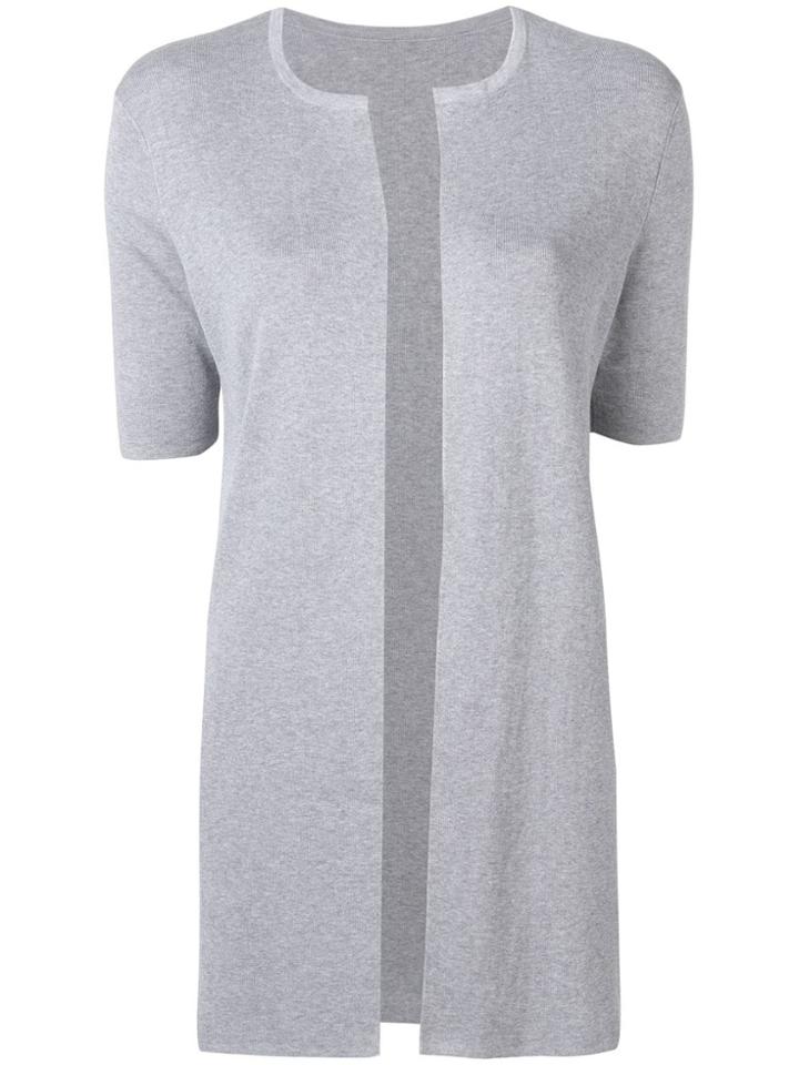 Sottomettimi Short-sleeved Cardigan - Grey