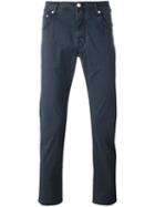 Jacob Cohen Slim Fit Jeans, Size: 38, Blue, Cotton/spandex/elastane
