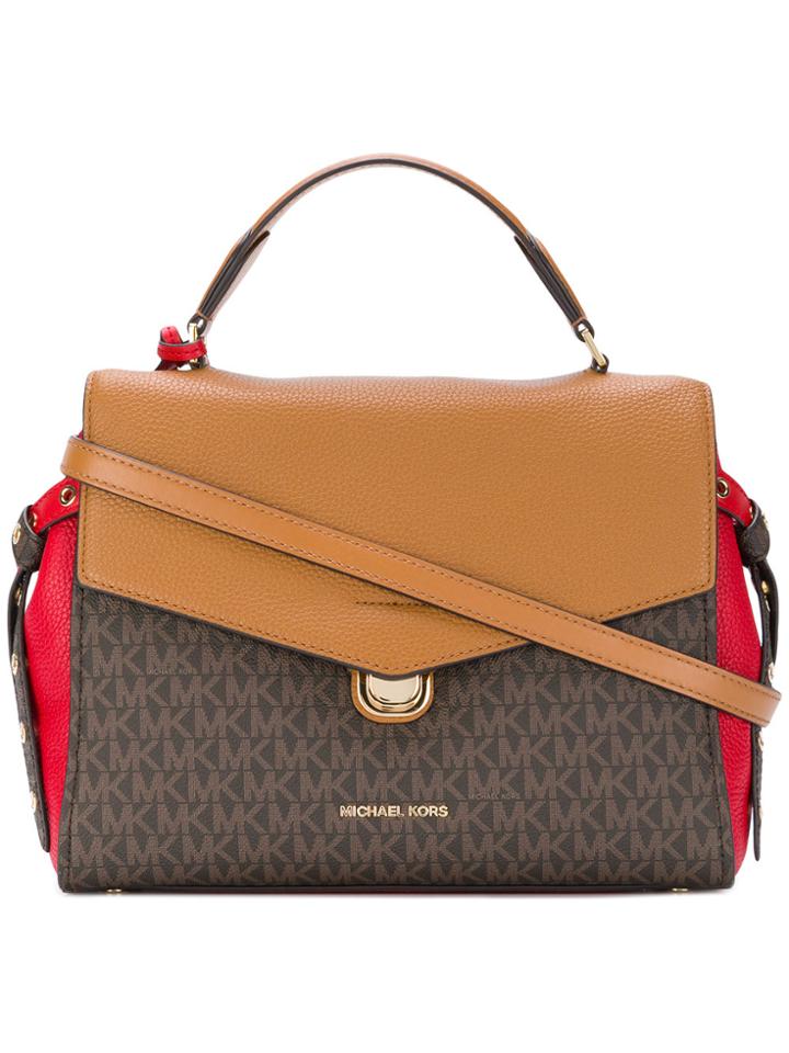 Michael Michael Kors Bristol Satchel - Brown
