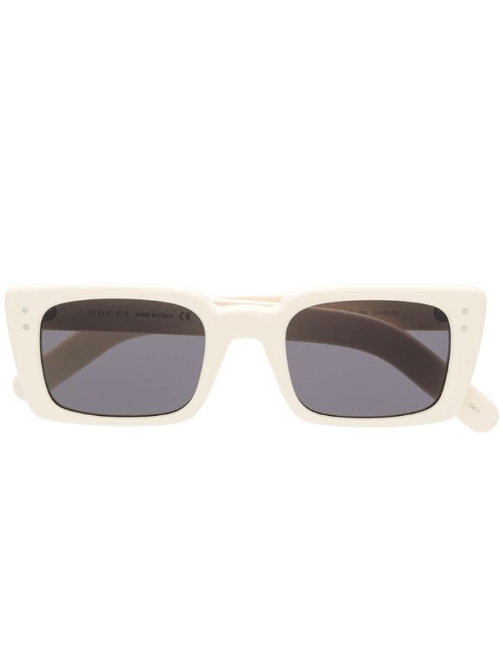 Gucci Eyewear Rectangular Sunglasses - Neutrals