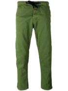 Bleu De Paname Drawstring Trousers, Men's, Size: 30, Green, Cotton