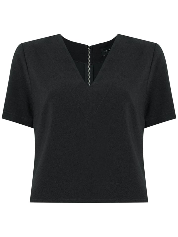 Olympiah Crop Top - Black