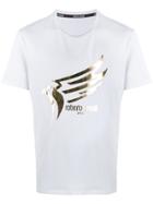 Roberto Cavalli Eagle Print T-shirt - White