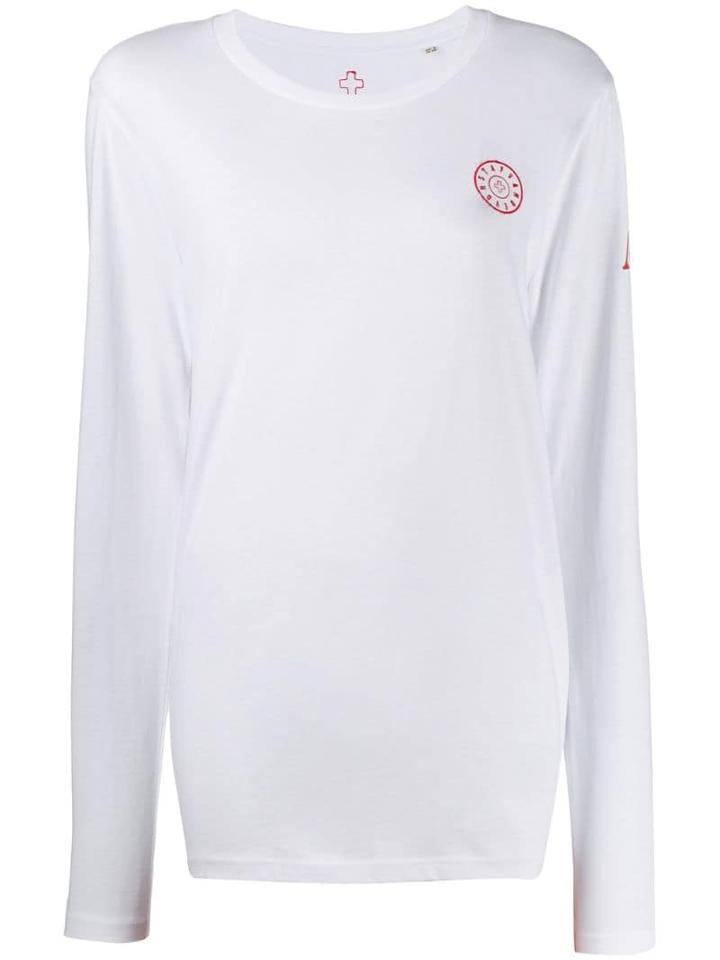 A.f.vandevorst Logo Patch Long Sleeve Top - White