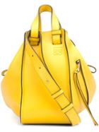 Loewe Zip Detailing Shoulder Bag, Women's, Yellow/orange