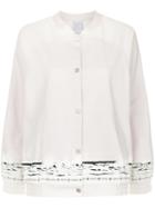 Chanel Pre-owned Glacial Horizon Print Bomber - Pink