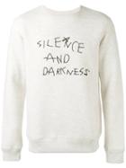 Soulland Silence Sweatshirt, Men's, Size: Large, White, Cotton