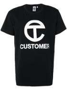 Telfar - Customer T-shirt - Men - Cotton - M, Black, Cotton