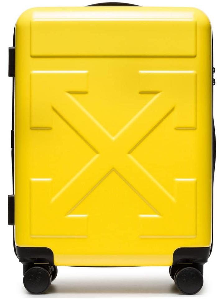 Off-white Arrow Carry-on Bag - Yellow