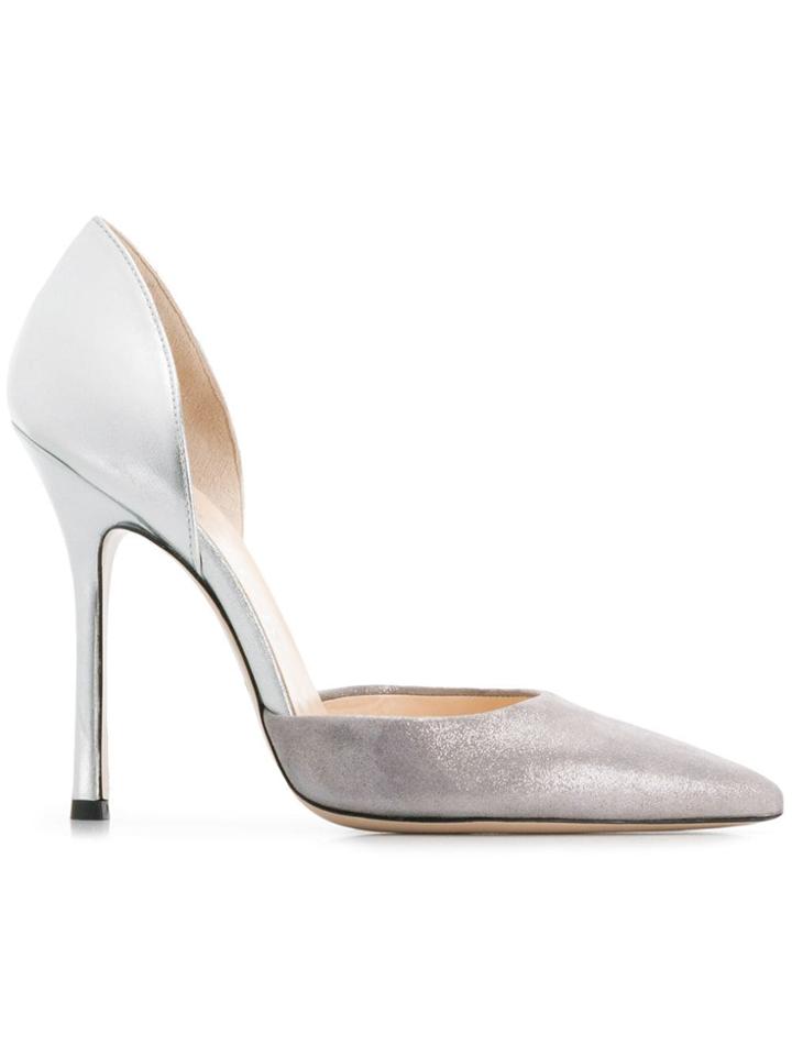 Marc Ellis Classic Heeled Pumps - Silver
