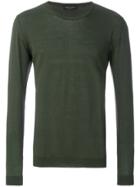 Roberto Collina Classic Sweater - Green