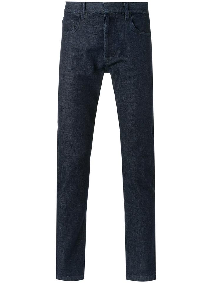 Egrey - Straight Denim (blue) Pants - Men - Cotton - 38, Cotton