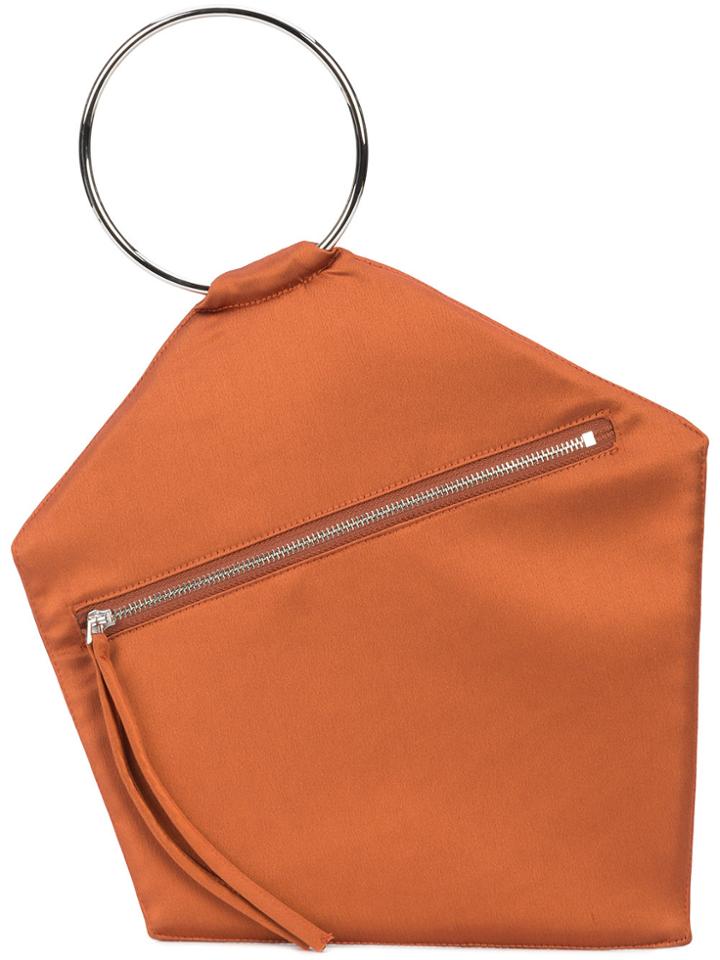 Nomia Polygon Clutch - Yellow & Orange