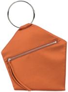 Nomia Polygon Clutch - Yellow & Orange