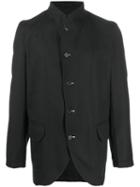 Comme Des Garçons Shirt Contrast Stitch Blazer - Black