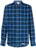 Tintoria Mattei Plaid Long-sleeve Shirt - Blue