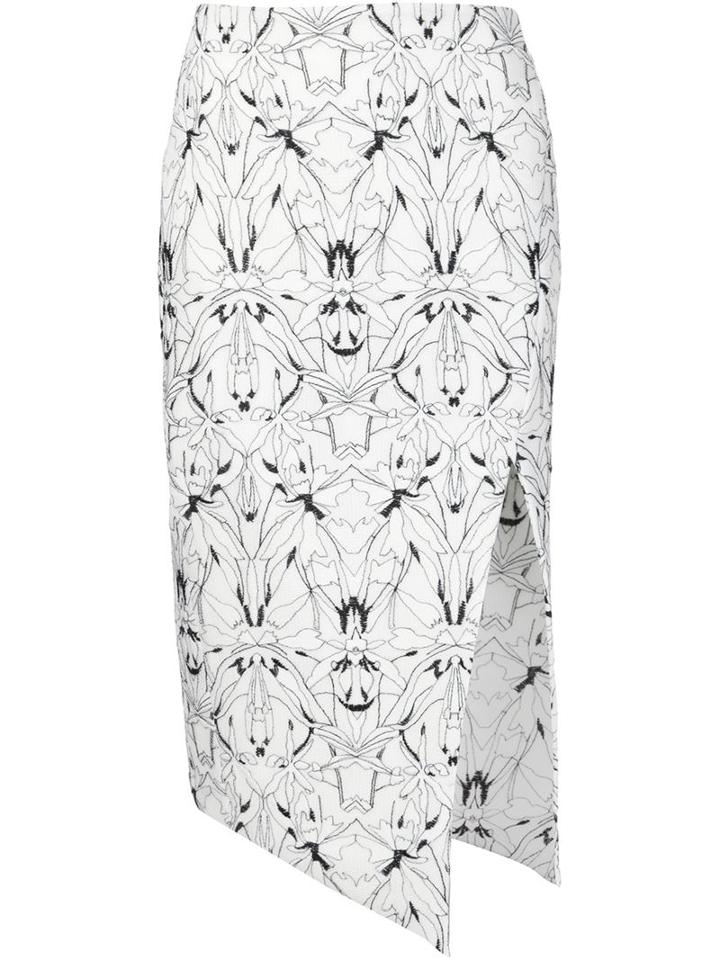 Maticevski 'spider Orchird' Pencil Skirt