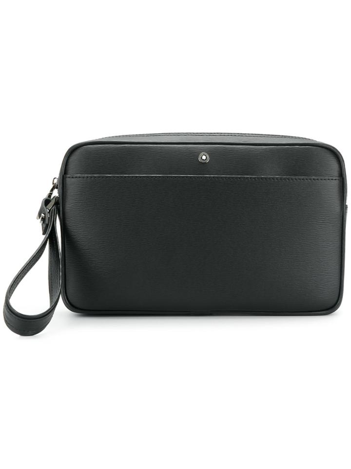 Montblanc Wrist Strap Clutch Bag - Black
