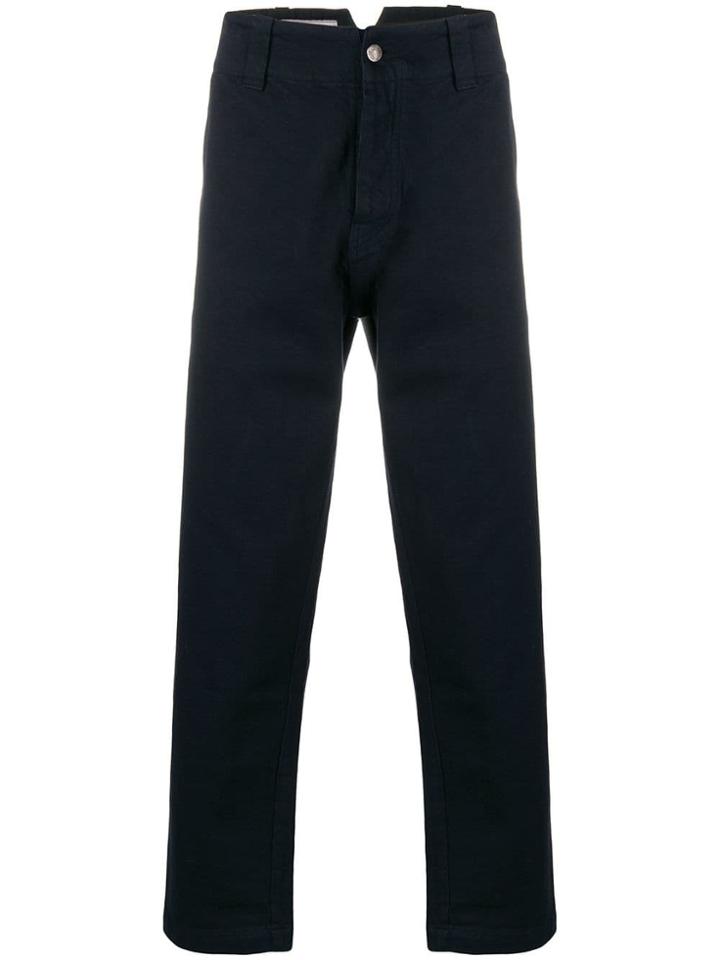 Société Anonyme Straight-leg Trousers - Blue