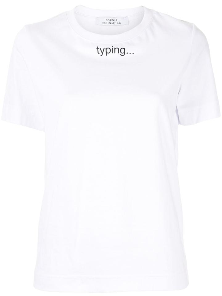 Kseniaschnaider White T-shirt