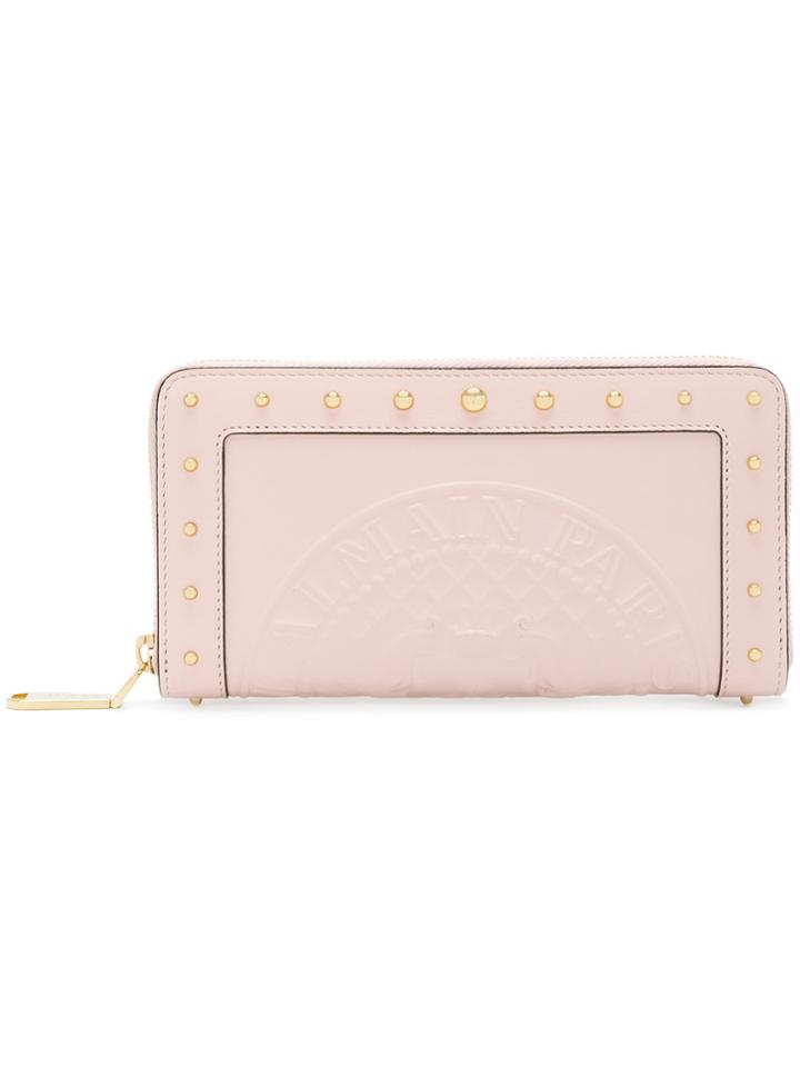Balmain Pgam Renaissance Wallet - Pink & Purple