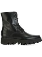 Swear Lace Up Boots, Women's, Size: 40, Black, Leather/rubber