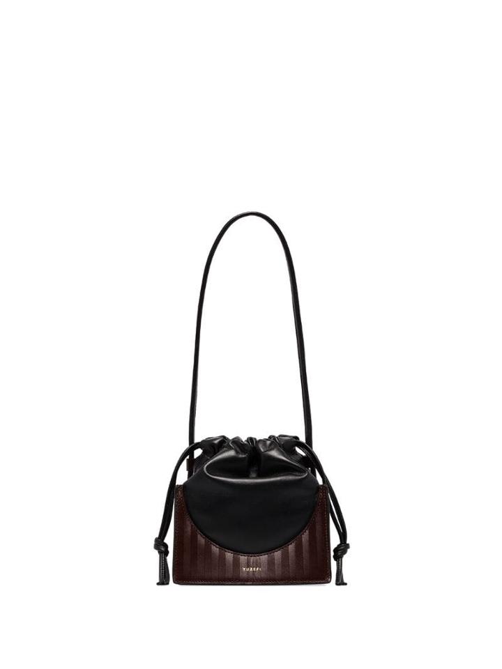 Yuzefi Pouchy Shoulder Bag - Black