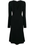 Stella Mccartney Fitted Knit Dress - Black