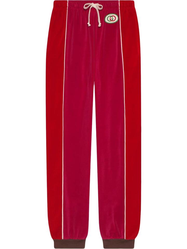Gucci Chenille Harem Style Pant - Pink