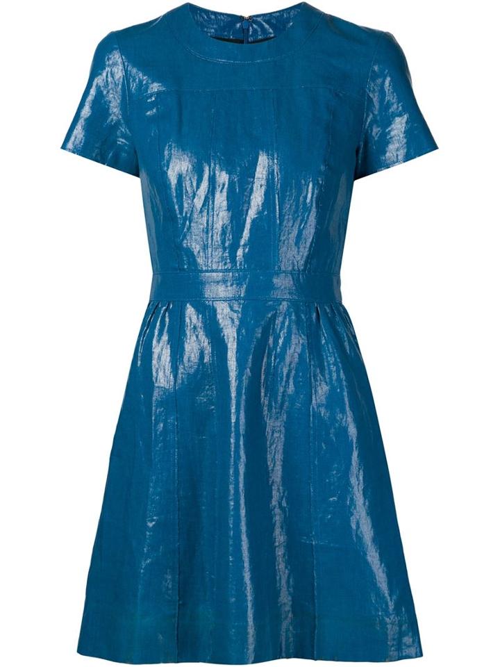 Creatures Of The Wind 'daeza' Dress, Women's, Size: 2, Blue, Polyester/viscose