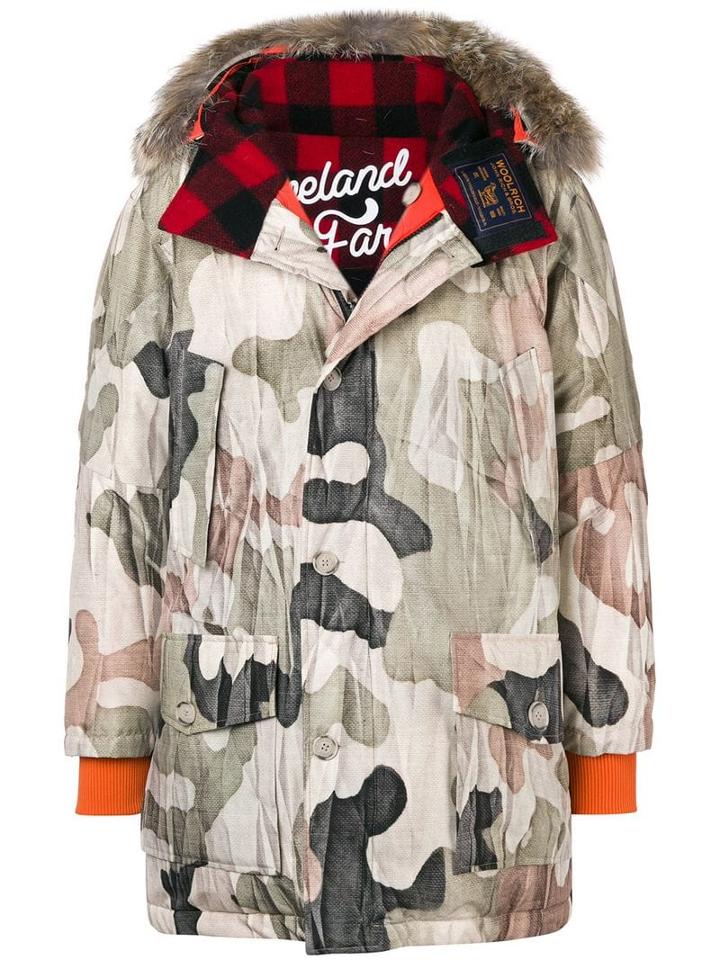 Woolrich Woolrich X Griffin Padded Coat - Neutrals