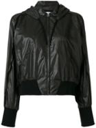 Facetasm - Stripe Detail Windbreaker - Women - Cotton/polyester/wool - Ii, Black, Cotton/polyester/wool
