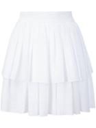 Sophie Theallet Perforated Layered Skirt