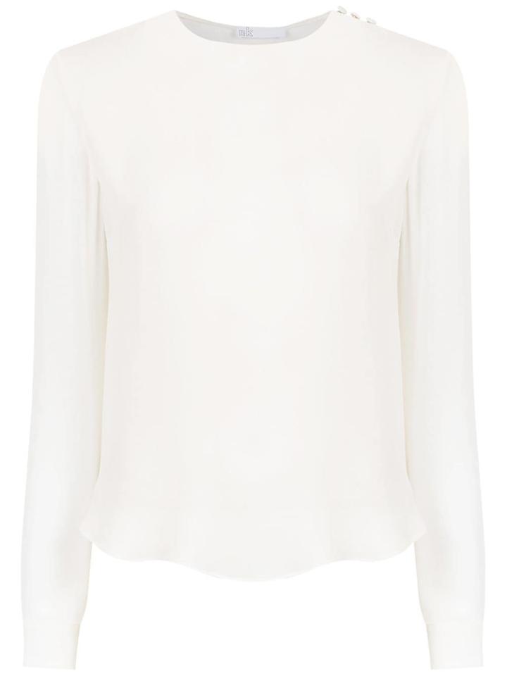 Nk Silk Blouse - Yellow