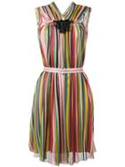 No21 Striped Dress, Women's, Size: 42, Silk