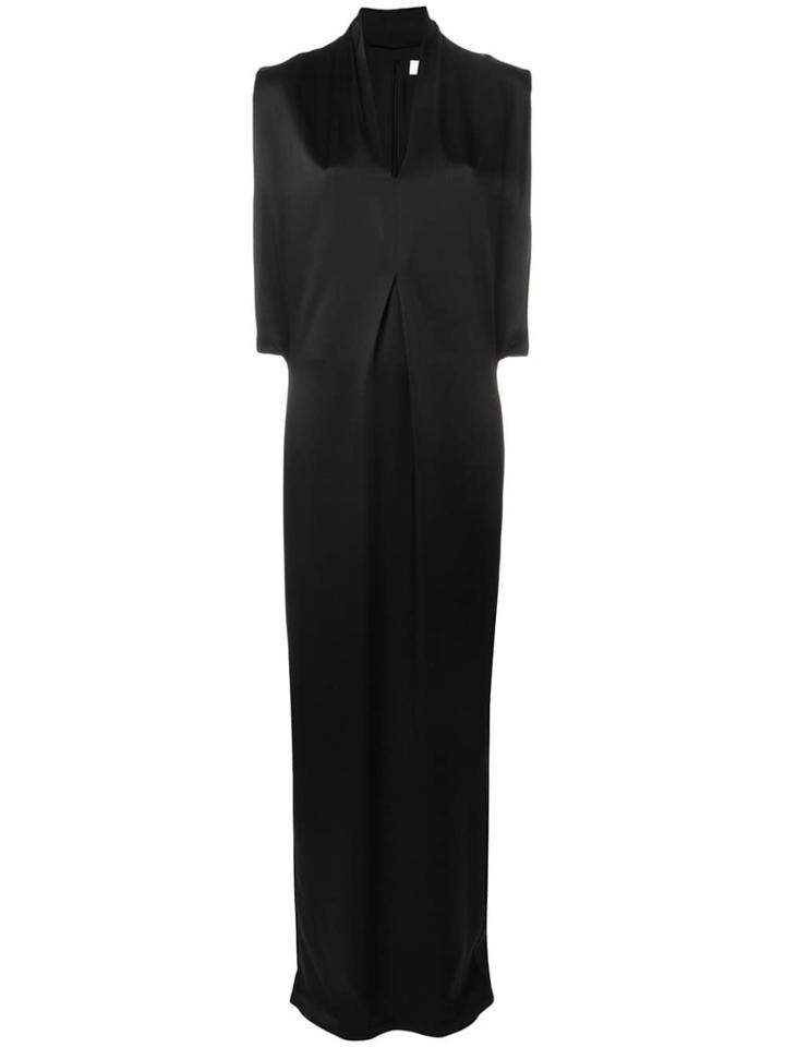 Chalayan Slash Neck Dress - Black
