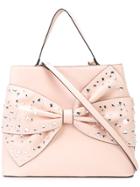Christian Siriano Embellished Bow Tote Bag - Pink