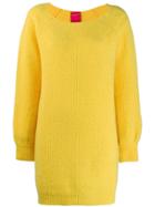 Blumarine X Salvatore Piccione Knitted Dress - Yellow
